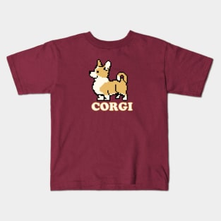 Pixel Perfect Corgi Kids T-Shirt